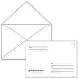 Конверты С5, комплект 1000 шт., клей декстрин, 