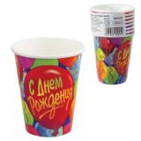 Одноразовые стаканы, AMSCAN, комплект 8 шт., 