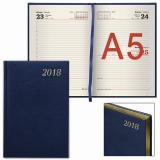 Ежедневник датированный 2018, A5 (ЕВРО), BRAUBERG 