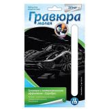 Гравюра малая с эффектом серебра 
