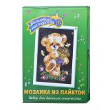 Мозаика из пайеток Мишка