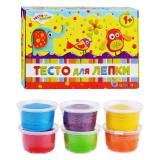 Тесто для лепки (6 цв. по 270гр.)